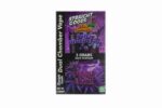 Vape juice pack with blueberry flavor, 3 grams, for discreet vaping and cannabis users, featuring Purple Urkle strain and indica effects, optimized for THC and CBD consumers.