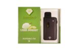 High-quality cannabis vaporizer with lemon sorbet flavor, discreet portable design, and 3g capacity, perfect for enjoying premium cannabis extracts.