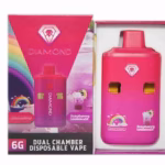 Rainbow × Raspberry Lemonade (3 Grams + 3 Grams)-Diamond Concentrates Dual Chamber Vape