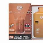 Diamond Concentrates Dual Chamber Vape – Crush Orange × Root Beer (3 Grams + 3 Grams)