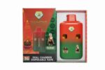 Vape device with Girl Scout Cookies branding, dual chamber design, and Gorilla Glue logo, perfect for cannabis enthusiasts seeking discreet, high-quality cannabis vaporizer.
