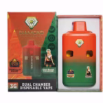 Gorilla Glue × Girl Scout Cookie (3 Grams + 3 Grams)-Diamond Concentrates Dual Chamber Vape
