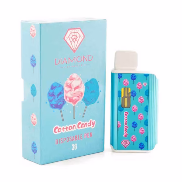 Cotton Candy Disposable Pen 3G (INDICA) -Diamond Concentrates