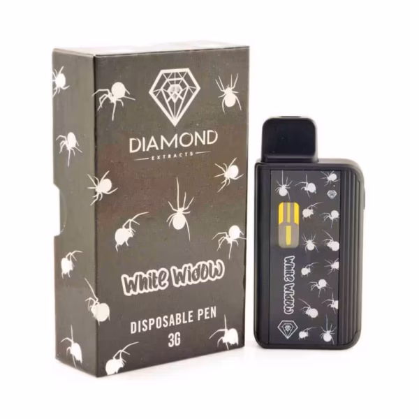White Widow Disposable Pen 3G (INDICA) -Diamond Concentrates