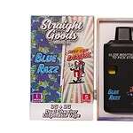 Straight Goods – Dual Chamber Vape – Blue Razz + Super Sour Diesel 6G THC