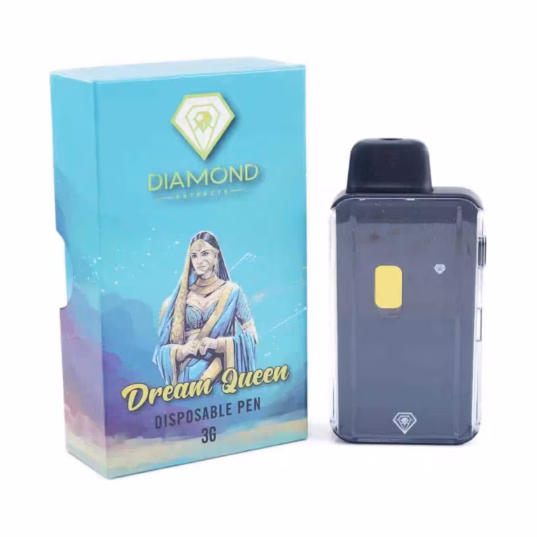 High-quality Dream Queen cannabis vape cartridge for a flavorful, aromatic experience and potent effects. Perfect for discreet use and smooth vaporization, available at Great Canadian Buds.