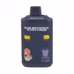 Aluminum cannabis vape device with easy slide mouthpiece, ideal for discreet consumption of premium cannabis strains in Canada.