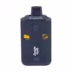 A sleek black portable vape pen used for consuming cannabis concentrates or oil, ideal for discreet and convenient cannabis enjoyment from Great Canadian Buds.