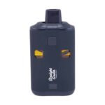 A sleek black portable vape pen used for consuming cannabis concentrates or oil, ideal for discreet and convenient cannabis enjoyment from Great Canadian Buds.