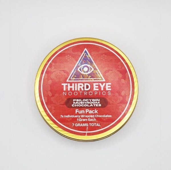 Third Eye Nootropics – Psilocybin Chocolates (7 Grams / Fun Pack)
