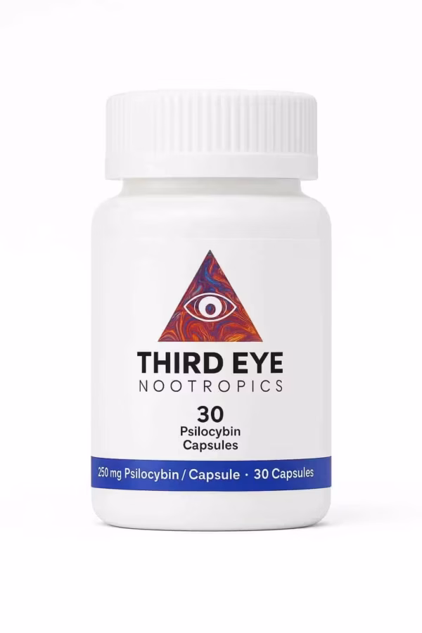 Third Eye Nootropics – 250mg Psilocybin Capsules (30 Capsules / 7500mg Total)