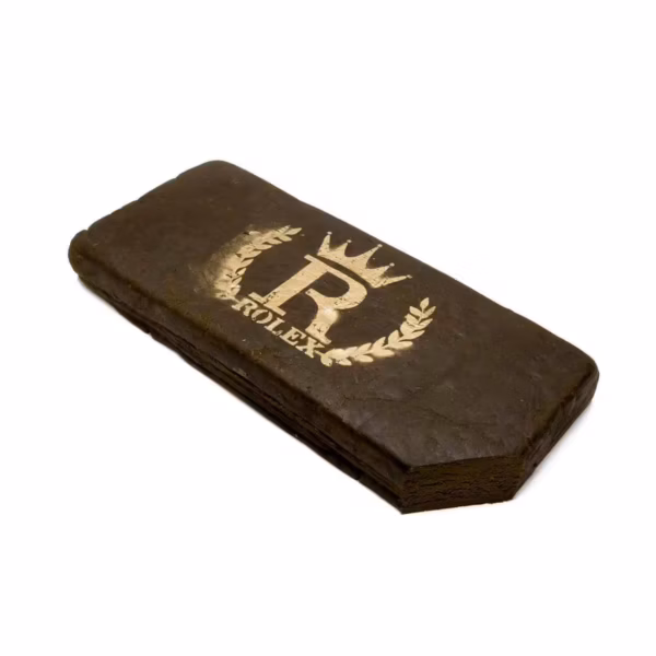 Premium cannabis brick, storing high-quality marijuana for sale in Canada.