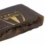 High-quality cannabis pressed into a sturdy block for storage and sale. Classic black packaging with gold logo, representing trusted Canadian cannabis products.