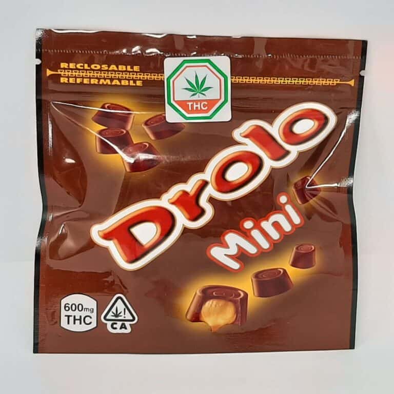 High-quality THC cannabis-infused mini chocolates with rich flavor, perfect for discreet consumption and relaxation. Ideal for cannabis enthusiasts seeking a convenient, tasty edible experience.