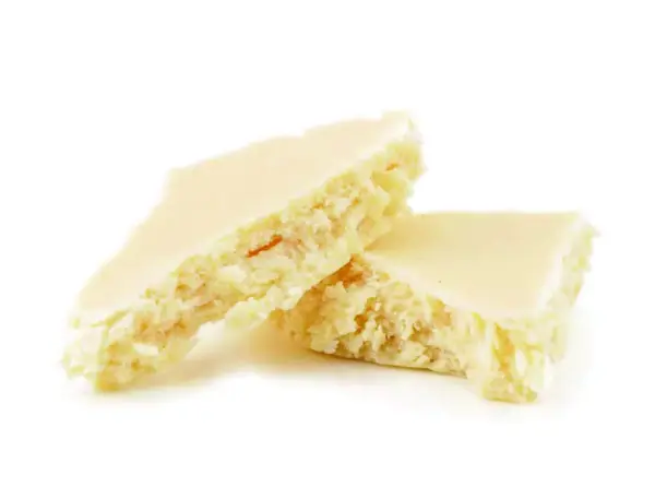 Delicious white chocolate fudge, a popular choice for cannabis edibles, featuring a creamy texture and rich flavor—ideal for edible cannabis products and sweet treats.